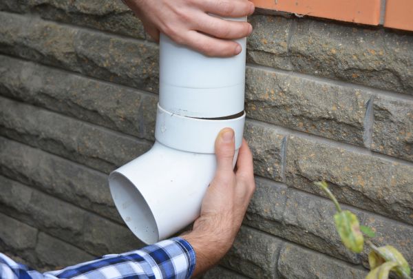 Drainage Downspout Repair in Mchenry