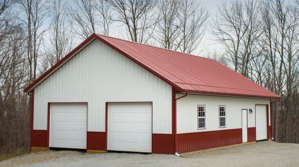 Barn Downspout Repair in Mchenry