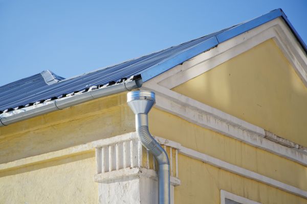 Cost of Steel Downspout Installation in Mchenry