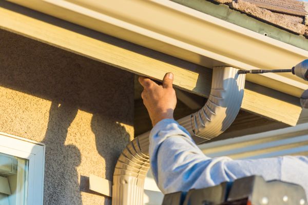 Aluminum Rain Gutter Service in Mchenry