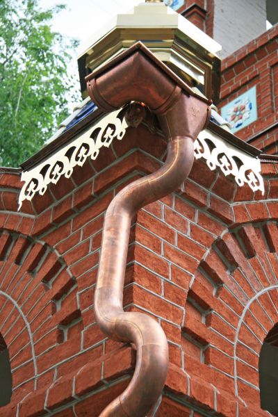 Church Downspout Installation in Mchenry